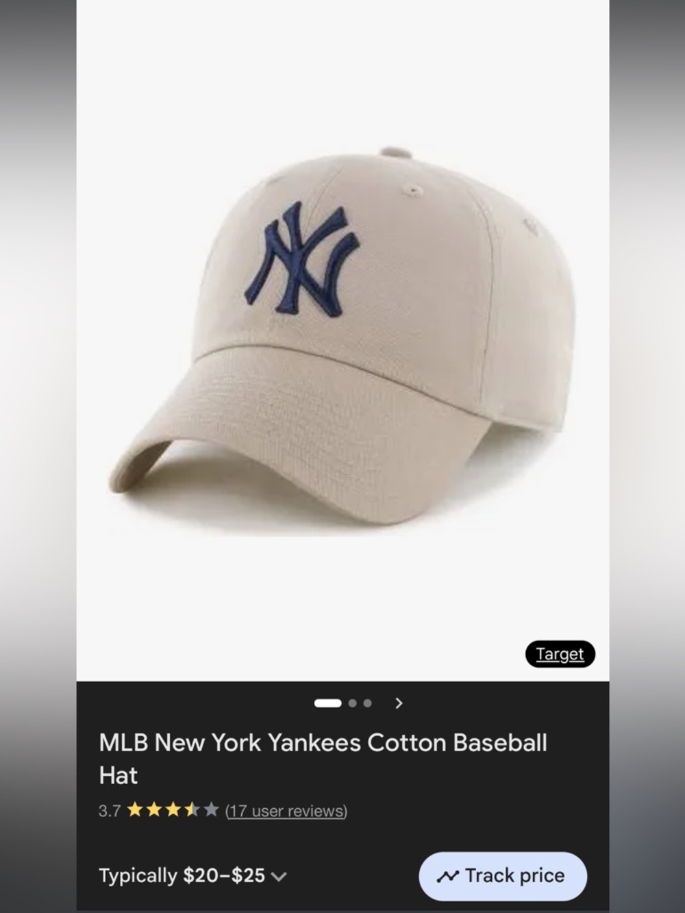MLB New York Yankees Cotton Cap